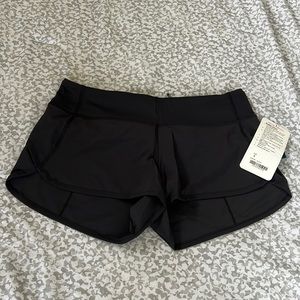 Lululemon Speed Shorts in Black